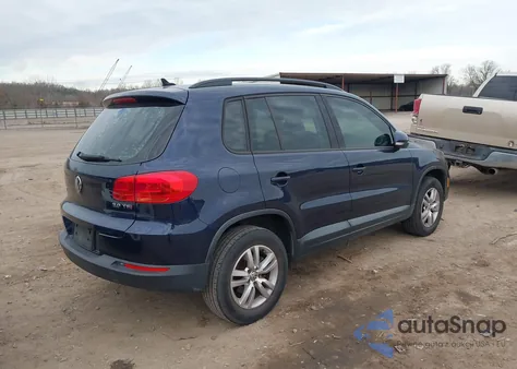 2015 Volkswagen Tiguan S from USA, damaged, VIN WVGAV7AX2FW535598